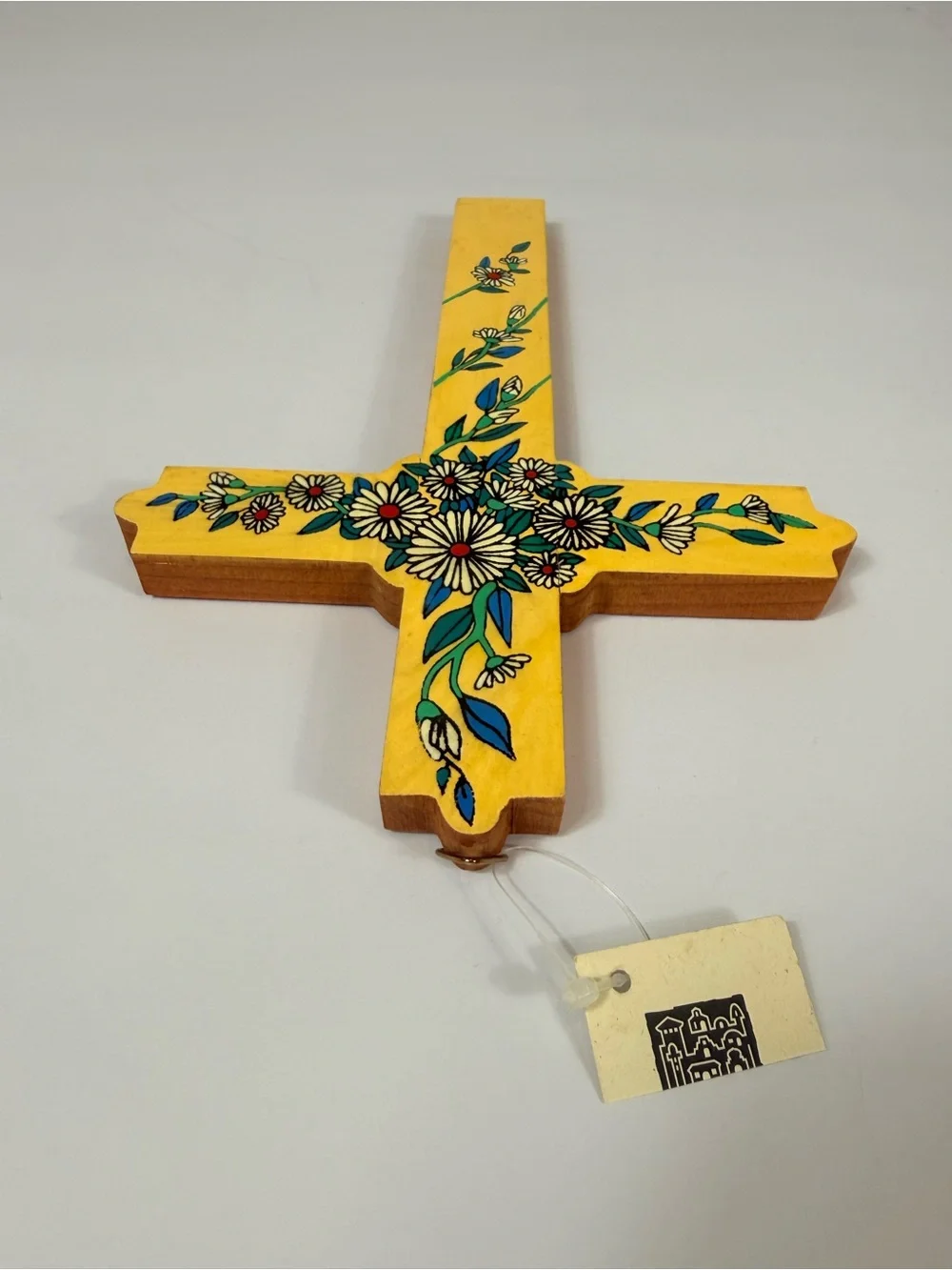 Artesanias Jesus Artesano Hand Made Wooden Cross El Salvador